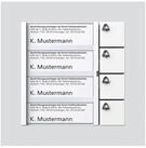 Siedle Schl&uuml;sselkasten Siedle&S&ouml;hne Bus-Tasten-Modul weiss BTM 650-04 W