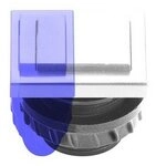 GROTHE Grothe Klingeltaster 13,5x16mm Knopf ws, H&uuml;lse ws PROTACT 680 KS...