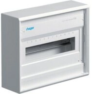 Hager M&uuml;lleimer Hager Kleinverteiler, AP Volta IP30,1x12PLE,DIN4387 VA12CN