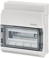 HENSEL Verteilerbox Hensel 6100000 KV 9112 Kleinverteiler Aufputz Anzahl Teilungen =