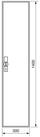 Hager Akku-Hochdruckreiniger Hager Z&auml;hlerschrank,universZ 1400x300x205,IP44 ZB51S