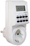 as - Schwabe Wochenzeitschaltuhr Wochen-Zeitschaltuhr IP20 digital, 8 Programme,