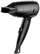 Braun Haartrockner Satin Hair 1 HD 130 Style&Go - Haartrockner - schwarz