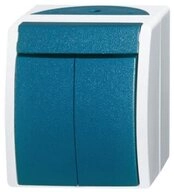 Busch-Jaeger Schalter Busch-Jaeger Serienschalter AP 2601/5 W-53