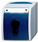 Busch-Jaeger Schalter Busch-Jaeger Jalousieschalter AP 2712 SLW-53
