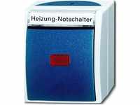 Busch-Jaeger Wippkontrollschalter / Heizung-Notschalter (2601/2 SKWNH-53)