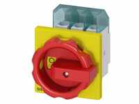 SIEMENS Stromverteiler Lasttrennschalter Rot, Gelb 3polig 16 mm² 25 A 690 V/AC