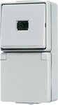 JUNG Klemmen Jung Taster-/SCHUKO-Kombination 671 W