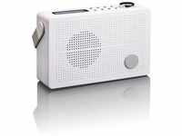 Lenco PDR-030WH Digitalradio (DAB) (DAB+,FM, 2 W, modernes Design mit