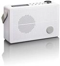 Lenco PDR-030WH Digitalradio (DAB) (DAB+,FM, 2 W, modernes Design mit