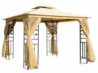 Outsunny Pavillon Pavillon, mit 4 Seitenteilen, (Set, 1 x Pavillon), BxT:...
