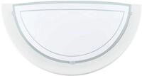 EGLO LED Wandleuchte PLANET 1 Wandlampe 1 flammig, aus Metall und Glas, Lampe,...
