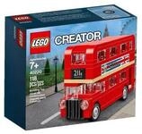 LEGO&reg; LEGO&reg; 40220 LEGO&reg; Londoner Bus Konstruktionsspielsteine, (118 St)