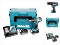 Makita Akku-Schlagbohrschrauber DHP 482 RMJ Akku Schlagbohrschrauber 18V 62Nm im
