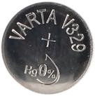 VARTA 329, Varta V329, SR731SW Knopfzelle f&uuml;r Uhren etc. Knopfzelle, (1,6 V)
