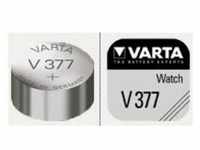 VARTA VARTA Knopfzelle für Uhren 377 1,5V Silver Knopfzelle