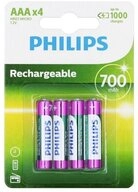Philips Akku AAA 700mAh, 4er 3029 Akku