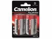 Camelion CAMELION Mono-Batterie, Plus-Alkaline, LR20, 2 Batterie