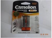 Camelion Akku E-Block 9V, 6F22, gasdicht, NiMH 9 V/200 mAh Batterie
