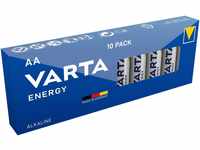VARTA Varta Energy Batterie Alkaline, Mignon, AA, LR06, 1.5V 10er Pack...
