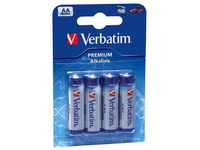 Verbatim Verbatim Batterie Alkaline AA 4er Pack Batterie