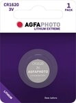 AgfaPhoto Agfaphoto Batterie Lithium, Knopfzelle, CR1620, 3V Extreme, Retail Bl