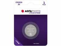 AgfaPhoto Agfaphoto Batterie Lithium, Knopfzelle, CR2016, 3V Extreme, Retail Bl