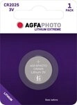 AgfaPhoto Agfaphoto Batterie Lithium, Knopfzelle, CR2025, 3V Extreme, Retail Bl