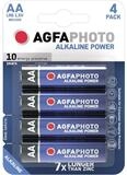 AgfaPhoto Batterie LR06 Mignon 110-802589 AA 1.5V 4 St&uuml;ck Batterie