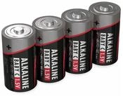 ANSMANN AG Batterie Alkaline Baby C, 4 St&uuml;ck, 1,5V Batterie