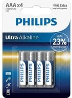 Philips Ultra Alkaline LR03 AAA, 4er 1806 Batterie