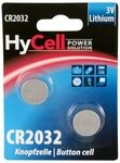 HyCell HyCell Lithium Knopfzellen CR2032 Knopfzelle
