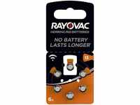RAYOVAC RAYOVAC 4606 Acoustic 13 Hörgerätebatterien 6 Stück im praktischen...