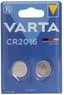 VARTA 2 Professional CR 2016 Lithium Knopfzelle Batterien im 2er Blister...