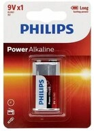 Philips Power Alkaline 6LR61 9V 1550 Batterie