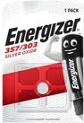 Energizer Knopfzellen-Batterie Silberoxid V357/303 1,55V - 1 St&uuml;ck Batterie