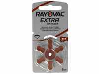 RAYOVAC RAYOVAC 4607 Acoustic 312 PR 41 Hörgerätebatterien 6er Pack 1,45V