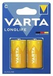 VARTA VARTA Longlife C Batterien 2er Blister, langlebig, ideal f&uuml;r Batterie