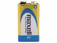 Maxell MAXELL 9V-Blockbatterie Alkaline, 6LR61, 1 Stück Batterie