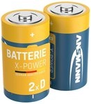 ANSMANN AG 2x X-Power Alkaline Batterie Mono D / LR20 Batterie