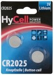 HyCell Lithium Knopfzellen CR2025 Knopfzelle