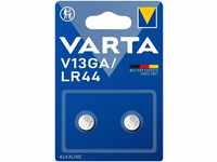 VARTA Varta Batterie Alkaline, Knopfzelle, LR44, V13GA, 1.5V Electronics, R
