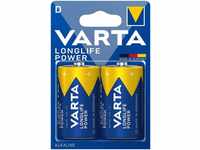 VARTA Batterien LONGLIFE Power - Mono/LR20/D, 1,5 V Batterie, (1,5 Volt V)