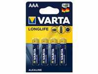 VARTA VARTA Longlife 4103 AAA BL4 Alkaline Einweg Batterie 1,5V Batterie