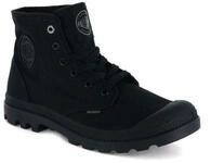 Palladium MONO CHROME Schn&uuml;rboots Schn&uuml;rstiefel, Schn&uuml;rstiefelette aus Canvas