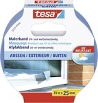 tesa Kreppband tesa Malerband Au&szlig;en 25 m x 25 mm, blau