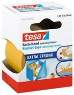 tesa Doppelklebeband tesa Bastelband Tesafix doppelseitig klebend 38mmx2,75m