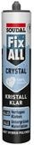 SOUDAL Montagekleber Fix ALL Crystal 300 g transparent - Hybrid Kleb- und Dichtstoff,