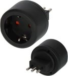 Brennenstuhl Reisestecker Schutzkontakt (Italien) Reiseadapter Typ L (Italien)...
