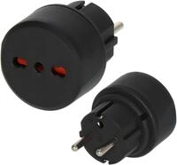 Brennenstuhl Reisestecker Italien - Schutzkontakt Adapter Typ EF...